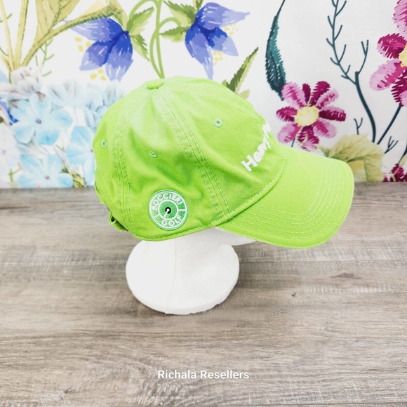 Boccieri Golf Heavy Putter Hat Cap Strap Back Green Scala Pro Series - Picture 3 of 8